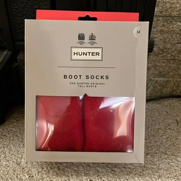Hunter Accessories Hunter Boot Socks Off Military Red Recycled